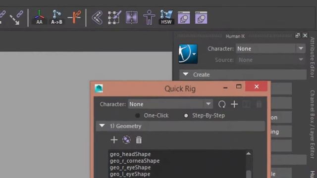 Autodesk® Maya LT® 2016 - QuickRig смотреть онлайн