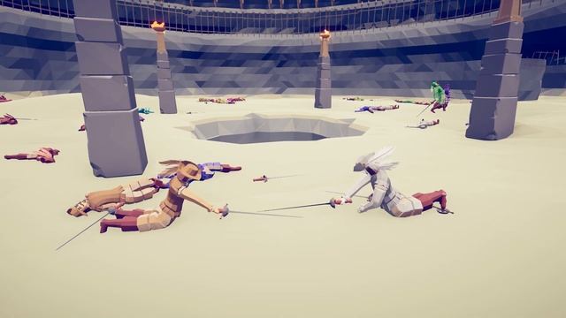 ARENA FREE FOR ALL - THE LAST ONE STANDING - Totally Accurate Battle Simulator TABS смотреть онлайн