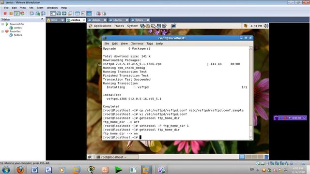 install vsftpd centos смотреть онлайн