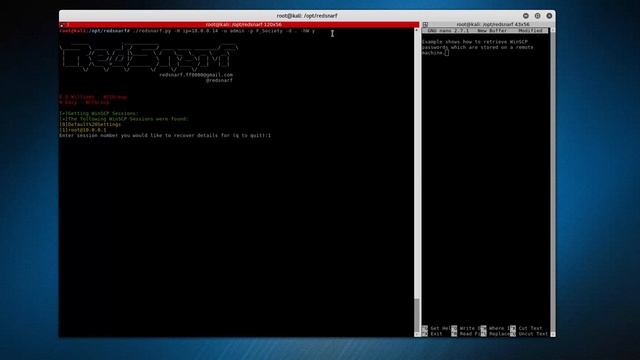 RedSnarf Decrypt WinSCP Passwords смотреть онлайн