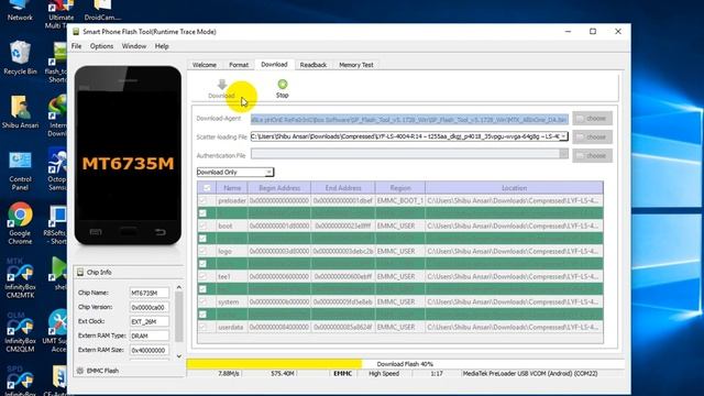 HOW TO FLASH LYF LS-4004 BLACK BY SP FLASH TOOL смотреть онлайн