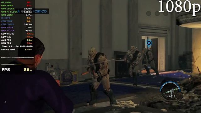 Saints Row 4 GT 1030 - i7 3770 - 4K, 1440p, 1080p, 900p, 720p смотреть онлайн