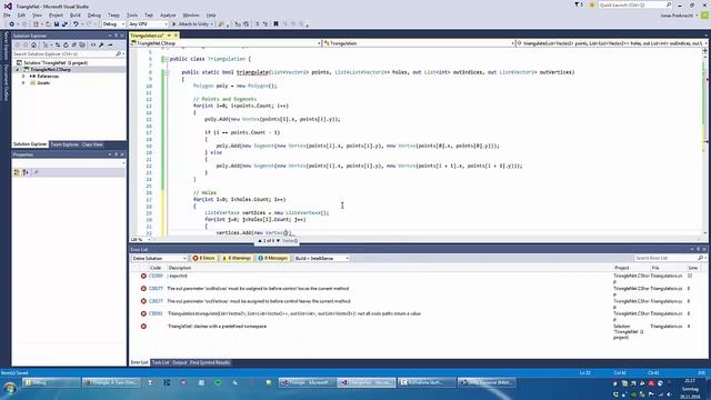 Using Triangle.Net with Unity 5 смотреть онлайн