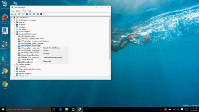 How To Enable & Disable Touch Screen Function In Windows 10 смотреть онлайн