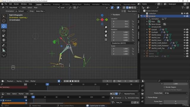 31. Creating the forward run cycle part 1 смотреть онлайн