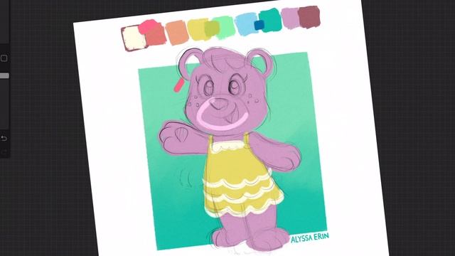 Megan! Animal Crossing New Horizons Speedpaint смотреть онлайн