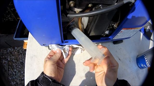 Oil Change YAMAHA Inverter Generator EF900iS for Tire Warmers смотреть онлайн