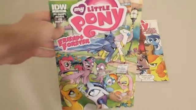 MLP comics issue #9, 10 and Friends Forever #1+Meetup information смотреть онлайн