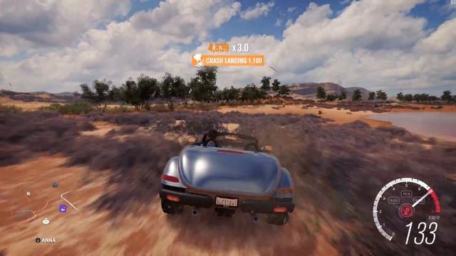 2000 Plymouth Prowler - Speed Jump Crash Test - Forza Horizon 3 - 1440p 60fps смотреть онлайн