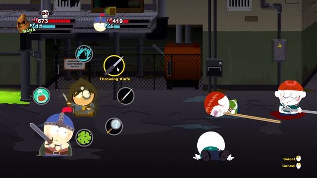 Choosing between Cartman and Kyle | South Park The Stick of Truth смотреть онлайн