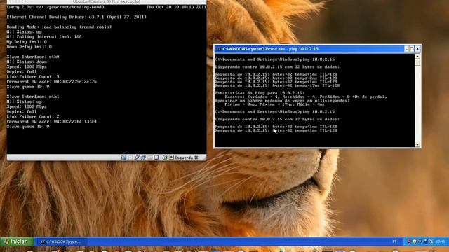 Linux Bonding - Ubuntu Server 11.10 смотреть онлайн