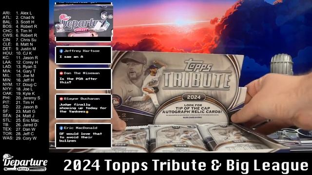 2024 Topps Tribute & Big League Baseball -- Random Teams смотреть онлайн