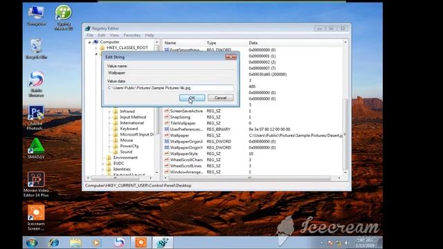 Change Wallpaper Of Windows 7 [All Versions] Quick And Easy Urdu/Hindi смотреть онлайн