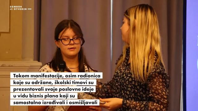 Sombor je otvoren – „Dani edukativnosti mladih preduzetnika” смотреть онлайн