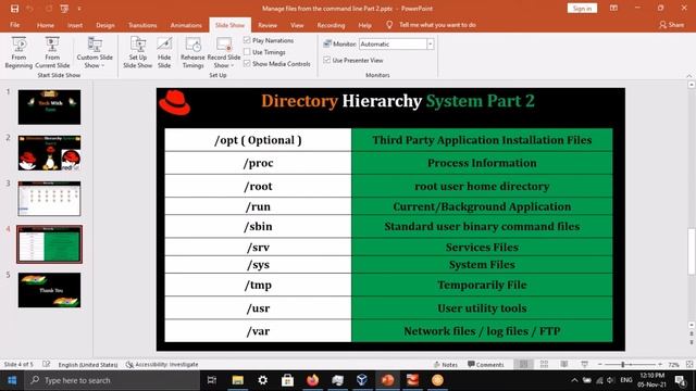 Red Hat Linux: Directory Hierarch/Structurey System Part 2, File System Management (Hindi) смотреть онлайн