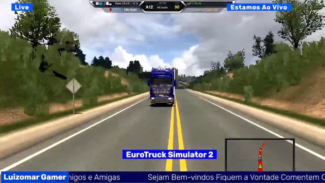 Luizomar Gamer Vamos De ETS2 смотреть онлайн