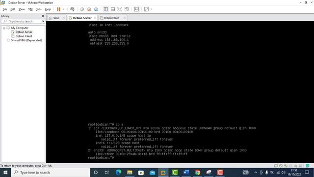 #4 Belajar Debian - Menghubungkan Virtual Debian (Virtual Host) dengan PC Fisik (Host) смотреть онлайн