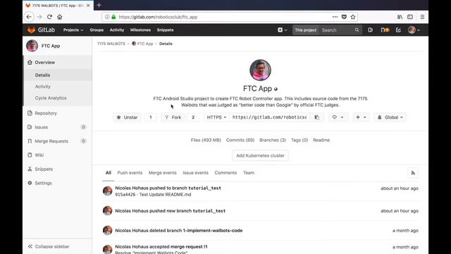 FTC Tutorial 2 - Setup Project on GitLab смотреть онлайн