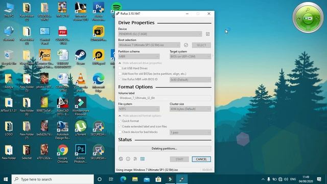 How to make Bootable Pendrive using Rufus.Bootable Windows 7 Pendrive смотреть онлайн