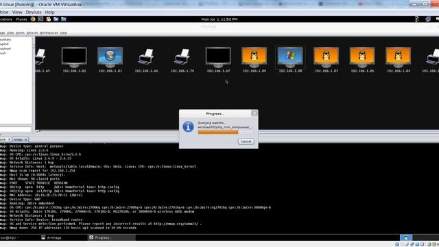 Using Armitage to Exploit Multiple Machines in Kali Linux смотреть онлайн