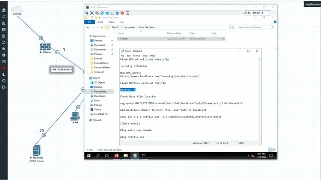 Cybersecurity Blue Team From Scratch - BTFM - 18 - Windows - Hosts File смотреть онлайн