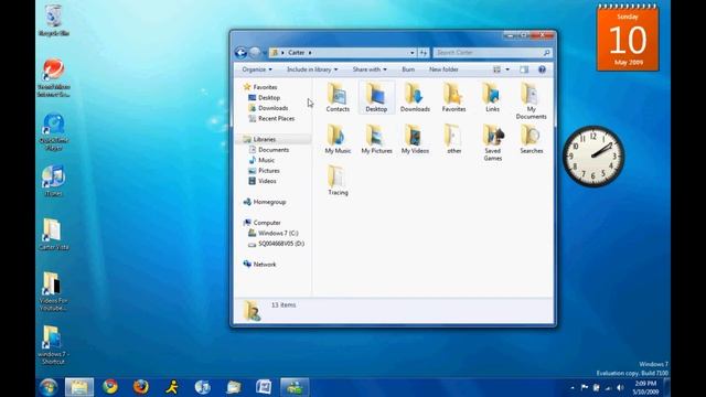 Windows 7 Feature: Libraries смотреть онлайн