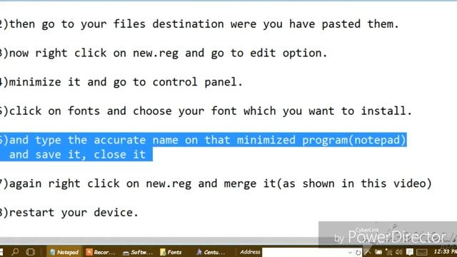 How to change or install font style on windows 10 PC (you can apply this in all windows version's) смотреть онлайн