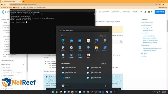 Flutter Bangla Tutorial | Flutter Windows Installation | How to install flutter in Windows? смотреть онлайн