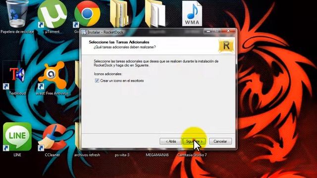 como desargar rocketdock (bien exlicado смотреть онлайн