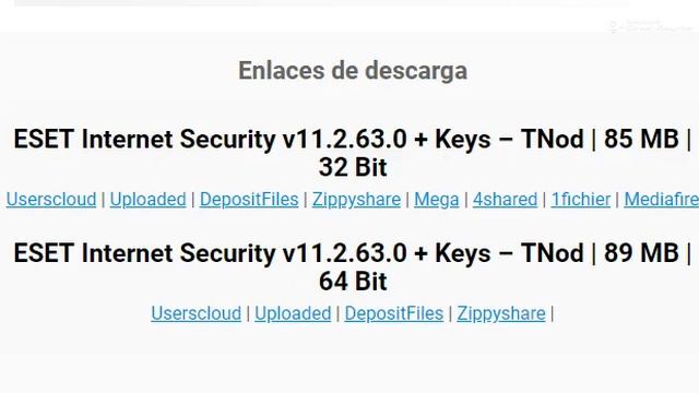 ESET Internet Security v11.2.63.0 Licencias Keys Gratis en Español смотреть онлайн