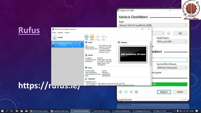 Dell Bilgisayarlarına Oem Keyli Orjinal Windows 10 Yükleme Rehberi смотреть онлайн