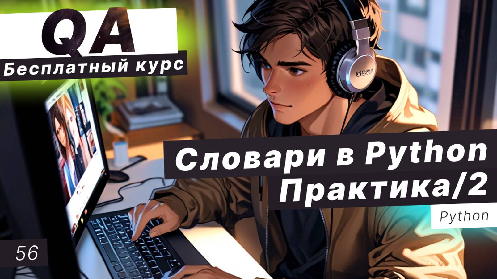 Урок 56. Словари в Python Практика смотреть онлайн