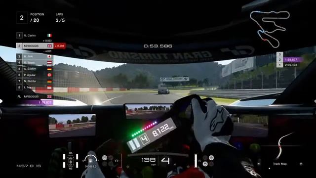 PS4 GT Sport onboard Dodge SRT Tomahawk at Kyoto Driving Park смотреть онлайн