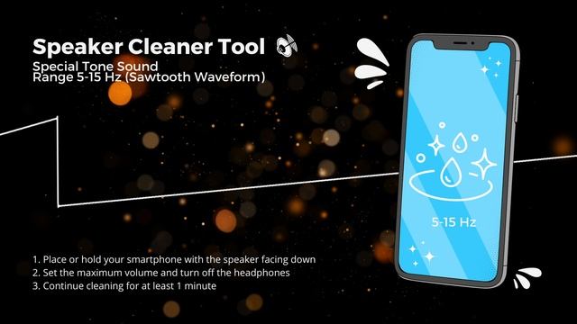 Speaker cleaner tool. Special sound for removing water and dust (5-15 Hz, Sawtooth Wave) смотреть онлайн