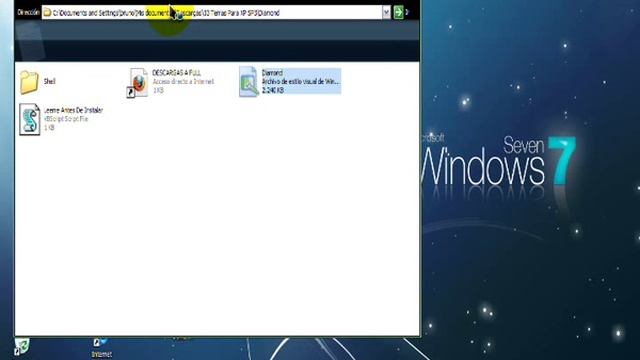 Como descargar e instalar temas para XP SP3 смотреть онлайн