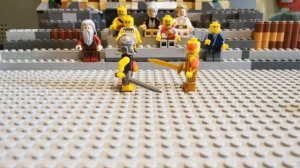 Лего гладиаторский бой
