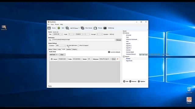 Reduce Video File Size without losing quality using Handbrake on Windows 10 смотреть онлайн
