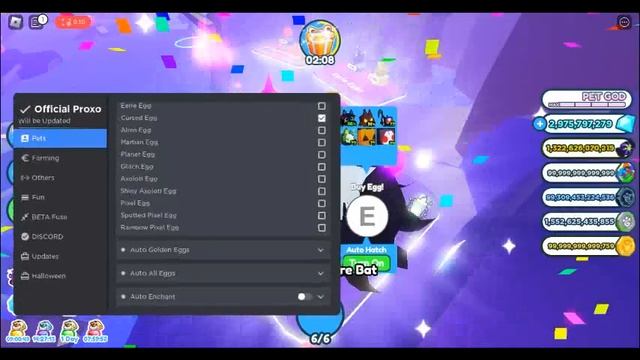 ROBLOX AUTO HATCH EGG SCRIPT смотреть онлайн