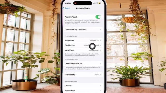 How to set Assistive Touch Double Tap Action as Scroll Down in iPhone 14 Pro смотреть онлайн