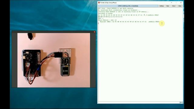 WiFi provisioning demo with NXP NTAG and Arduino MKR1000 смотреть онлайн