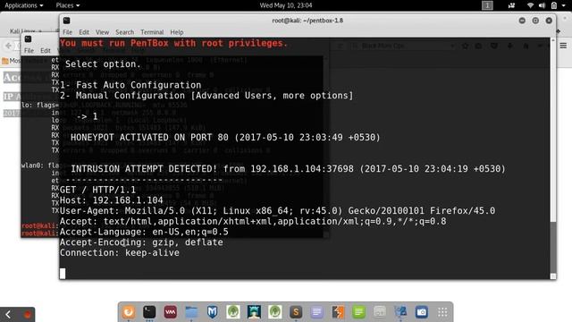 Using Honeypot in kali linux смотреть онлайн