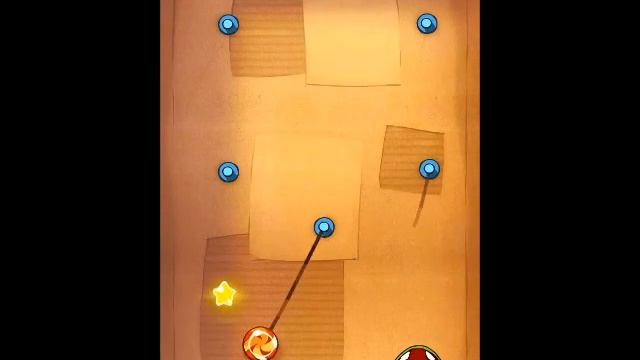 Cut the Rope Cardboard Box Level 7 (3 Stars) смотреть онлайн