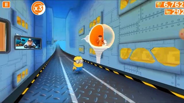 Minion Rush 1.0.3 Classic Minion in Gru's Lab Android Gameplay HD 2022 смотреть онлайн