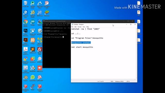 วิธีติดตั่ง #Mosquitto บน #Windows10 ใช้เป็น #MQTT broker สำหรับงาน #IoT смотреть онлайн