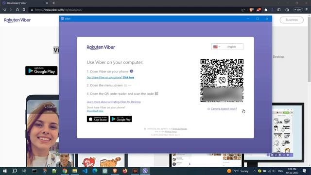 How to Install Viber Desktop and Connect With Phone #2023 смотреть онлайн