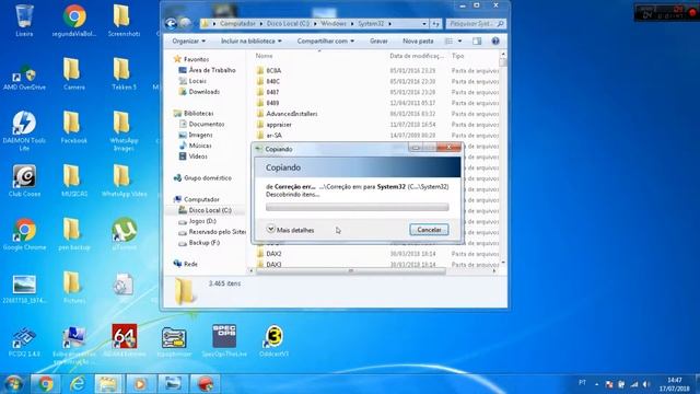 ERRO 0xc00007b NOS JOGOS E PROGRAMAS COMO RESOLVER (METODO 2018) смотреть онлайн