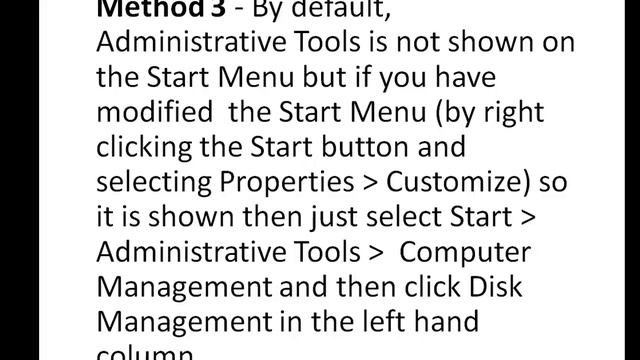 Disk Management Functions PC Support смотреть онлайн