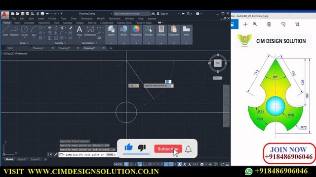AutoCAD Tutorials for Beginners Mechanical & Civil Engineering AutoCAD (2D) #autocadtutorials смотреть онлайн