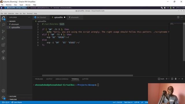 How to transfer a file to a remote server using SCP and a bash script смотреть онлайн