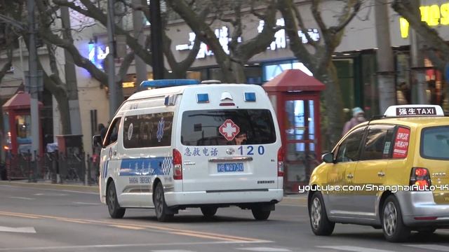 SWAT Jeep Wrangler Police Car+Cars give way to ambulance! China Emergency Vehicle 特警牧马人警车 私家车让行救护车 смотреть онлайн
